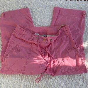 Jones New York Pink Ankle & Cropped Jeans